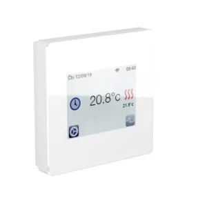 fenix tft wifi app controller thermostat in white competible with alexa google