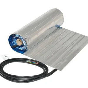 Warmset Black Aluminium Underfloor Heating Mat